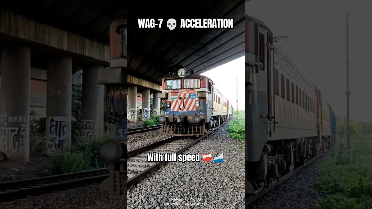 Wag-7 acceleration💀😈|| 