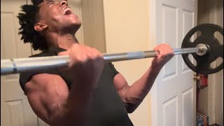 Training With My Lil Brother Showing Him What Real Intensity Looks Like