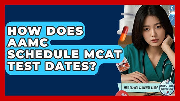 How Does AAMC Schedule MCAT Test Dates? - Med School Survival Guide