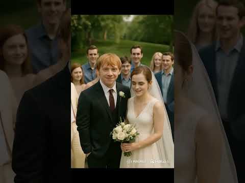 Ron Hermione S Magical Wedding Moment A Love Story Reimagined UTubeMixKhichadi 