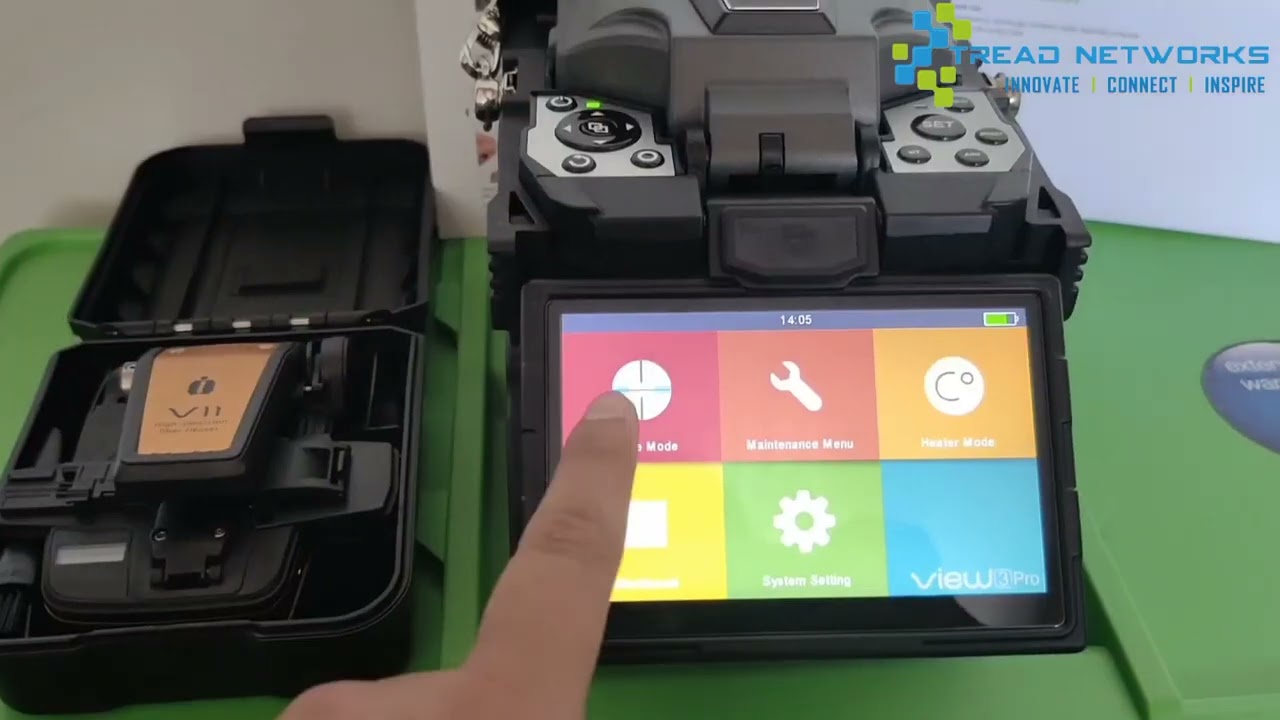 View 3 PRO Series Unboxing - IOT Fusion Splicer