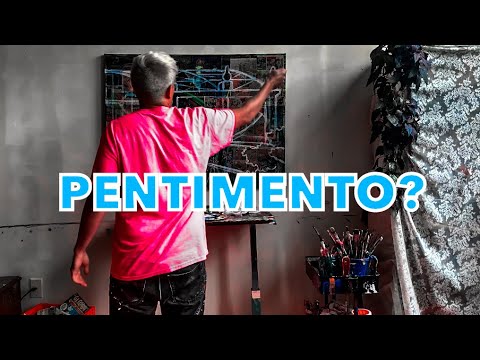 PENTIMENTO?  (The summary)- STU TIME CLIPS - Studio Time With ZAC - Zachary Rutter Art