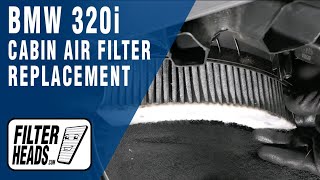 How to Replace Cabin Air Filter 2015 BMW 320i | AQ1238C