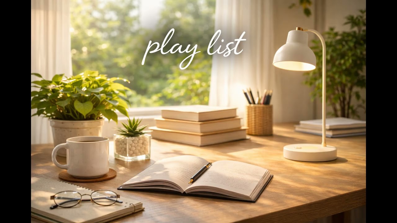 [Playlist] 햇살이 머무는 창가, 차분하게 정리하는 오늘 ☕️