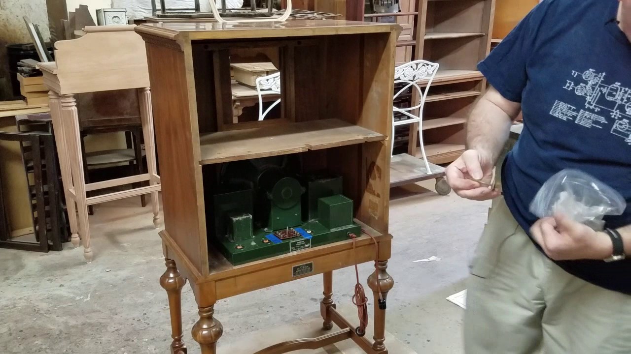 1929 EDISON MODEL R-4 HIGH-BOY Part 9 of 9 Assembly and Final Demo ...