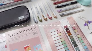 back to school haul 2022 (ft. stationerypal)