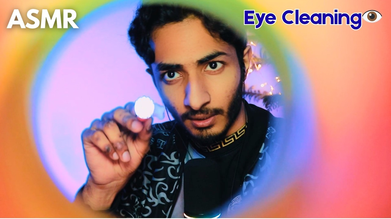 Eye Cleaning ASMR 👁️ | Deep Sleep & Relaxation | ASMR With Merry😴