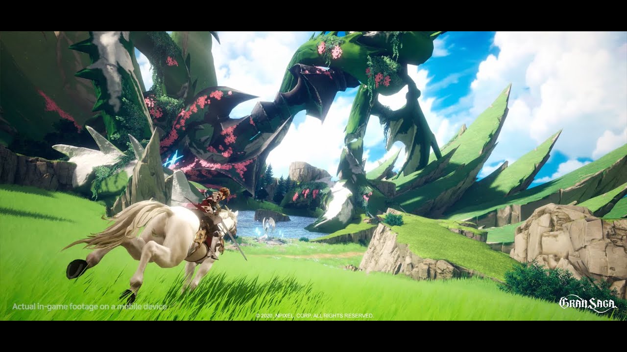 Gran Saga Android MMORPG Gameplay Trailer - YouTube