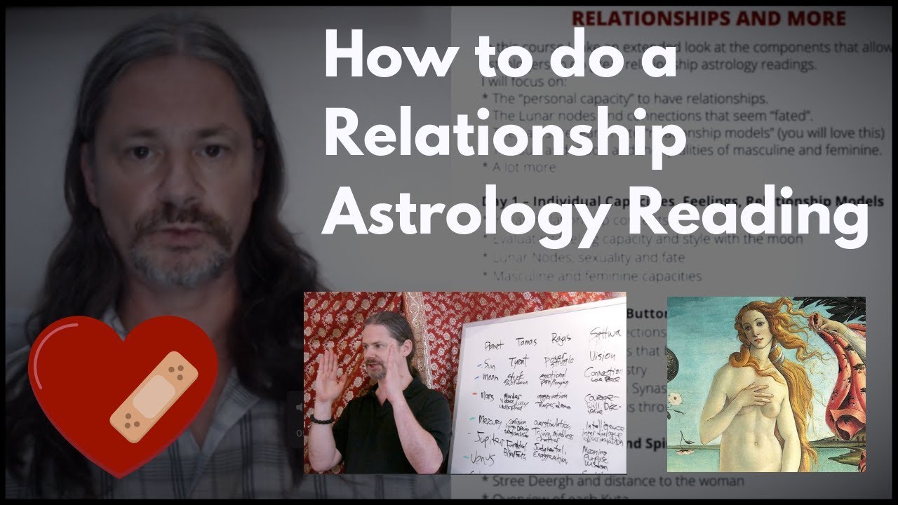 How to Do Relationship Astrology Readings - YouTube