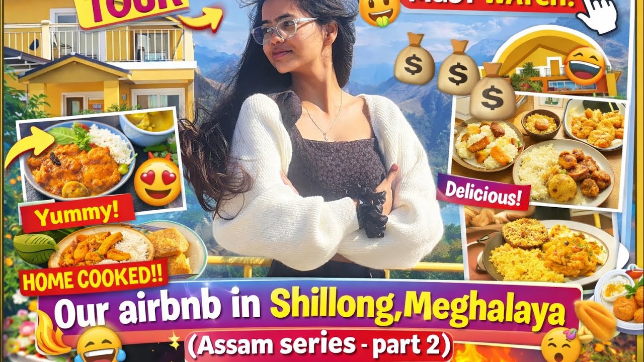 @airbnb  in Shillong 🍛                              