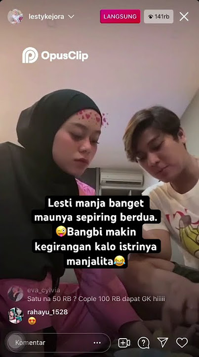 Live Lesti is really spoiled to billiards, making haters even hotter
