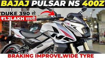 2025 Bajaj Pulsar NS 400Z Updated Model Review🥳| New Features & New Price | bajaj pulsar 