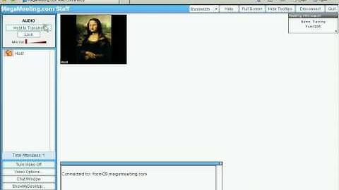 MegaMeeting Video and Web Conferencing Training (light)