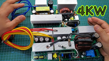 4KW Boost for Grid Tied Inverter | JLCPCB