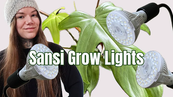 Sansi Grow Lights For Indoor Plants. Review, Unboxing, Setup.