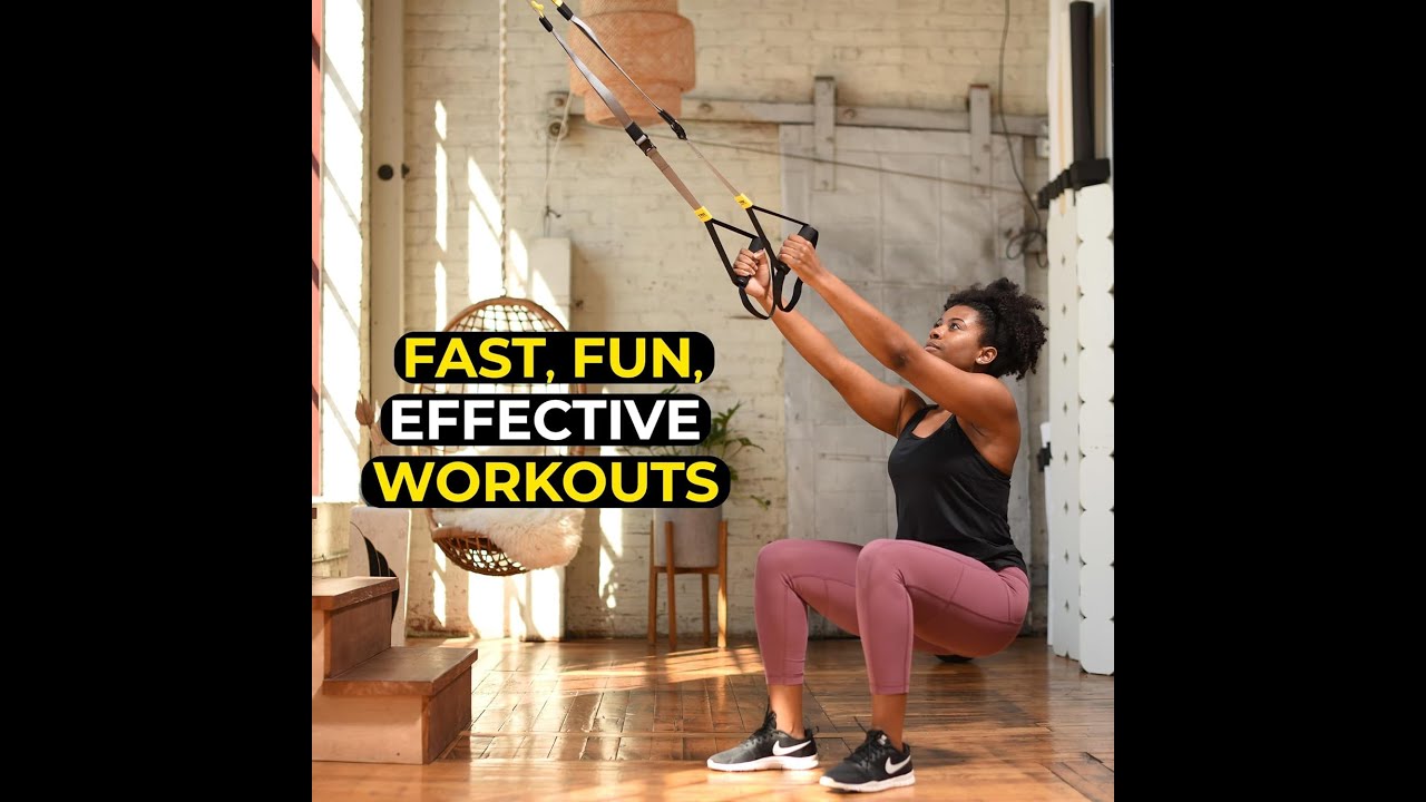 TRX GO Suspension Trainer System, Full-Body Workout for All Levels & Goals, Lightweight & Portable
