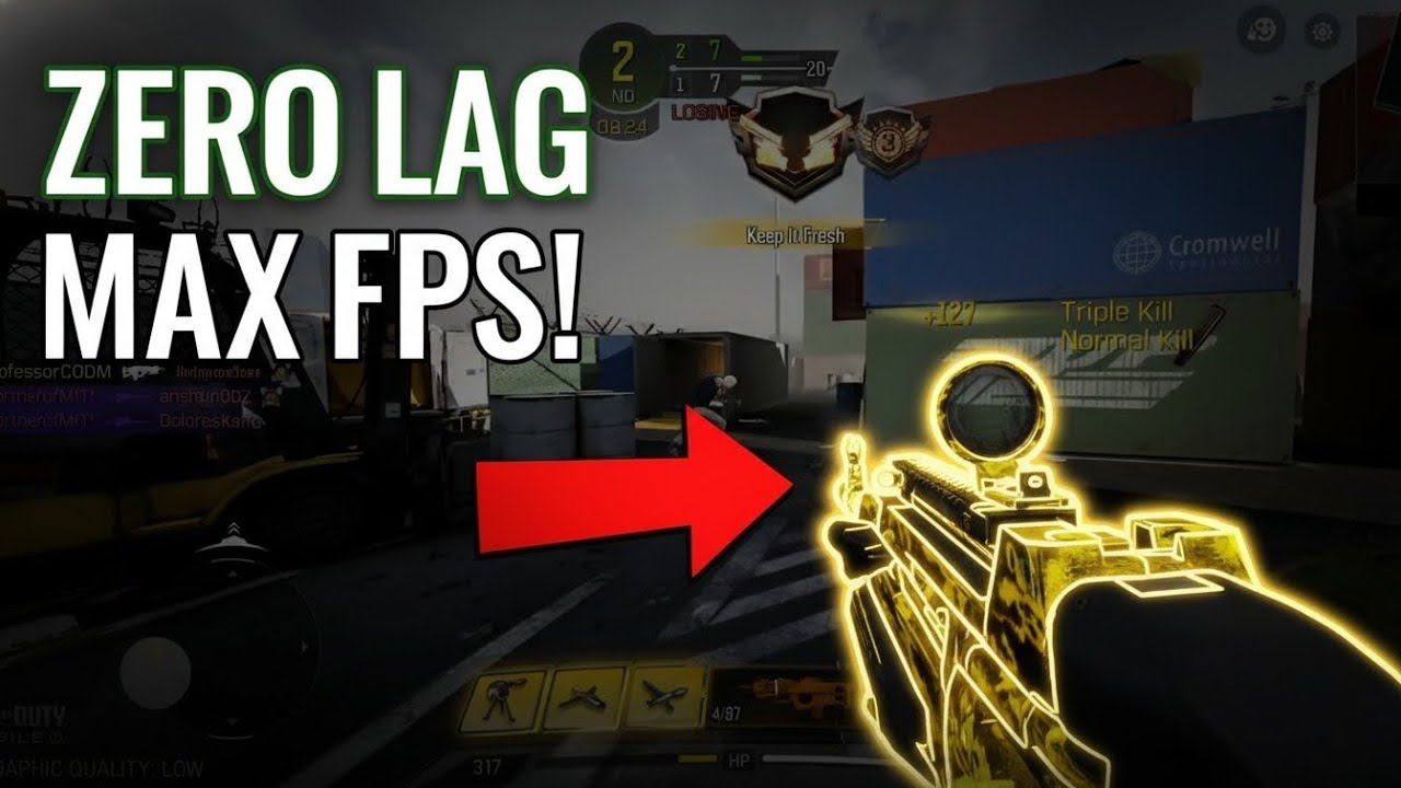 Codm Fps CODM Ultra Smooth Aim Boost & Max FPS - YouTube