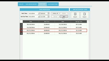 ActStudio Tutorial 5 - Sleep Diary