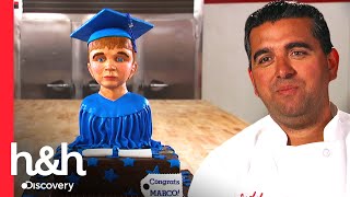 Bolo especial para filho de Buddy: Ralph esculpe o rosto de Marco | Cake Boss | Discovery H&H Brasil