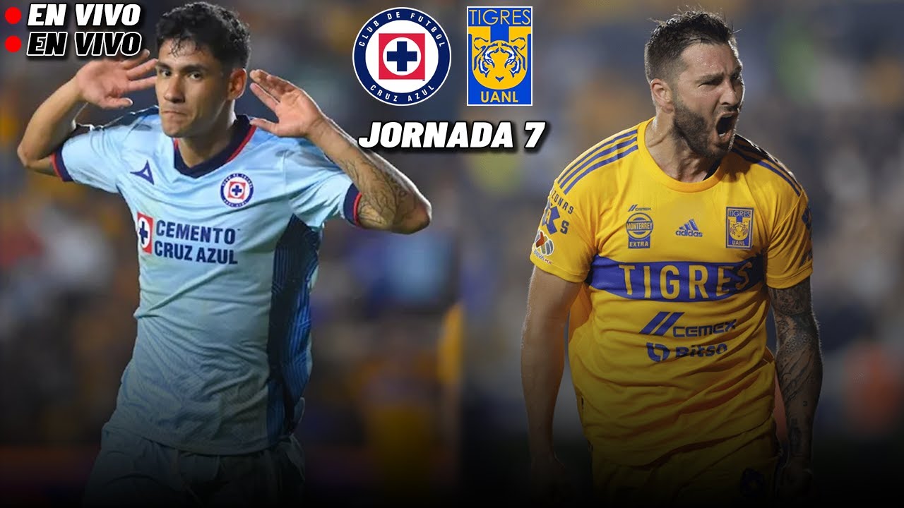🔴CRUZ AZUL VS TIGRES EN VIVO JORNADA 7 CLAUSURA 2024 LIGA MX DIRECTO ...