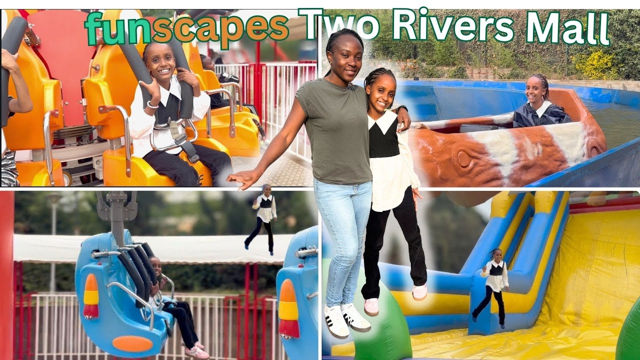 WE WENT TO AN AMUSEMENT PARK IN NAIROBI, SOLANGE HAD MAD FUN ...