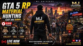 Material Hunting Gurru | Collect • Sell • Earn | TLRP Sever GTA 5 RP LIVE