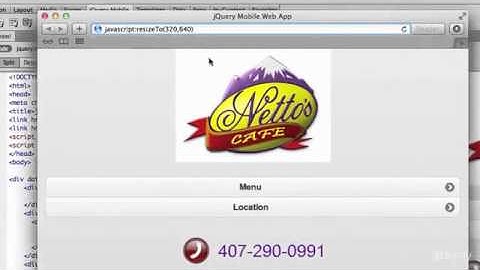 Build iPhone Apps using Dreamweaver CS6 and Xcode combined Part 5