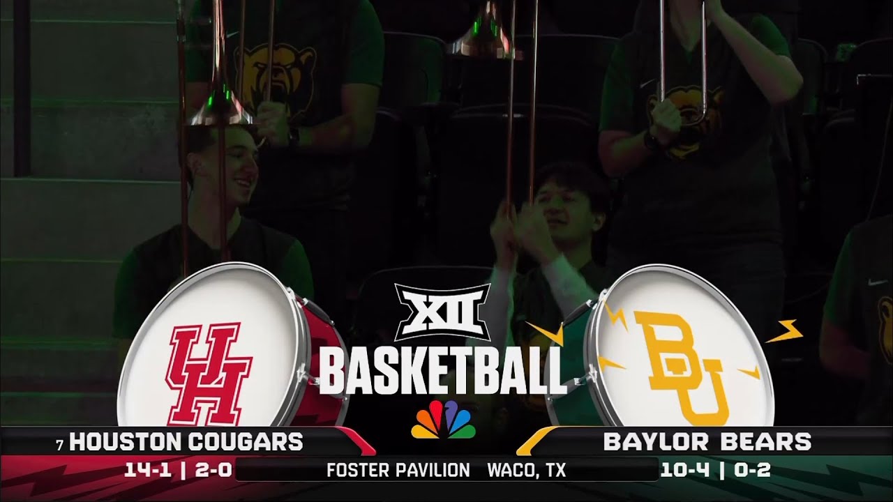CBB on Peacock intro | 7 Houston @ Baylor | 1/10/2026