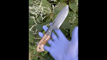 Making a hamon hunting knife