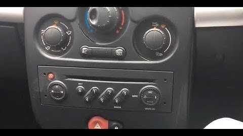 HOW TO: Renault AUX Settings On Stock Radio