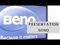 Prsentation des crans interactifs benq