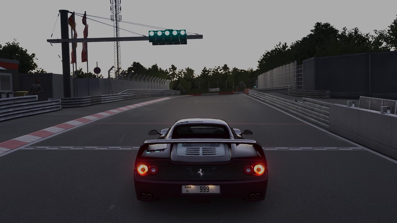 Gran Turismo 7 - Ferrari F50 '95 Gameplay on The Nurburgring.