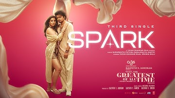 Spark (Lyrical Video) Tamil |The GOAT| Thalapathy Vijay | Venkat Prabhu |Yuvan Shankar Raja|T-Series