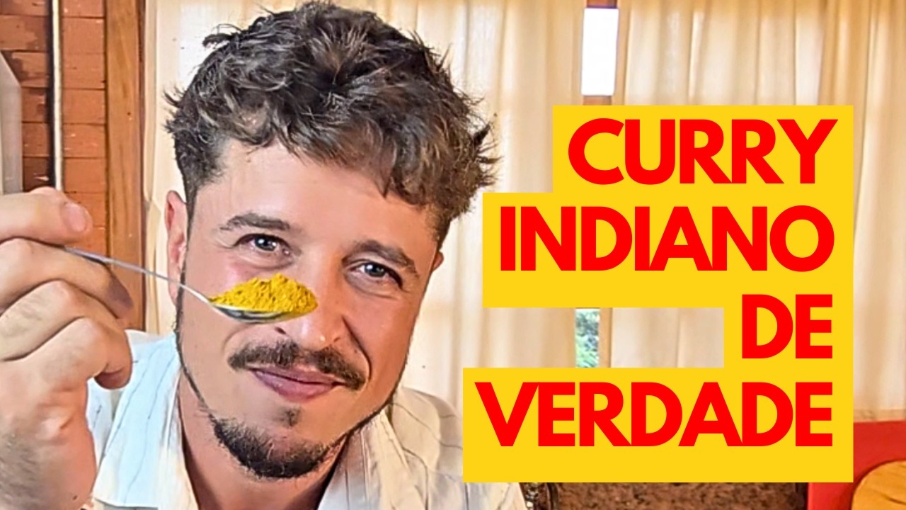 O Verdadeiro CURRY Indiano - Receita Temperista Fácil de Fazer + Cultura do Preparo
