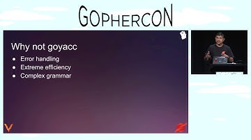 GopherCon 2018: How to Write a Parser in Go - Sugu Sougoumarane