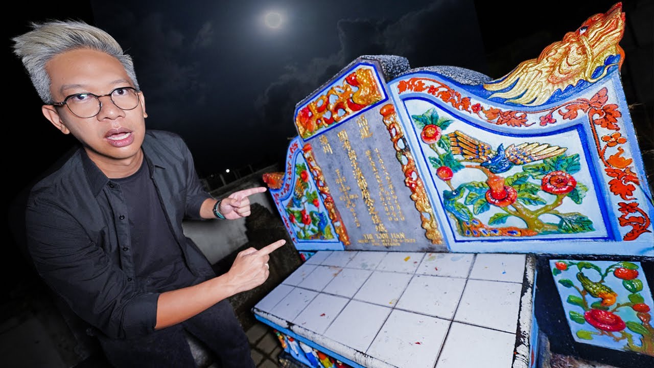 PENELUSURAN KUBURAN TIONGHOA TENGAH MALAM!!