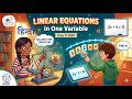Class 8 Chapter 2 Linear Equations रेखीय समीकरण जासूस की गाइड