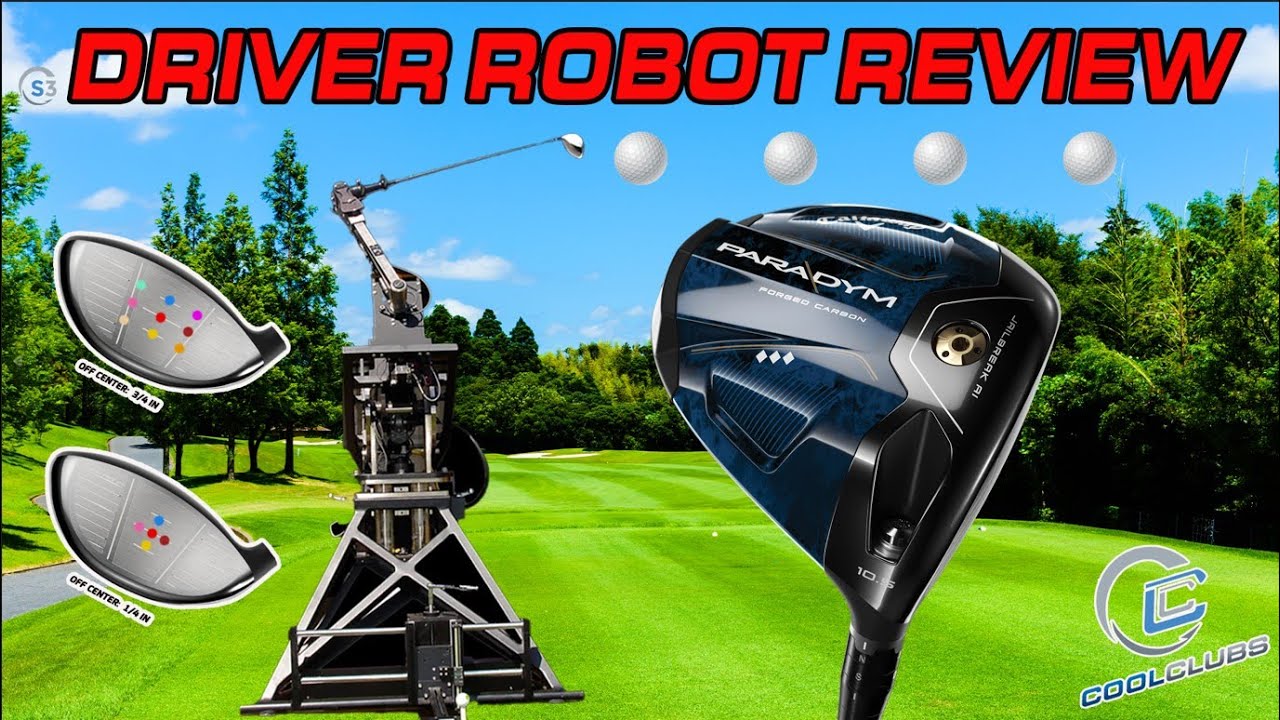 Callaway Paradym Triple Diamond Driver Robot Review - YouTube