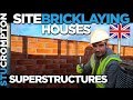 Building House Superstructures Site Bricklaying UK
