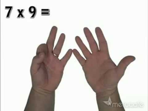 Multiply Up To 99 using just your hands.flv