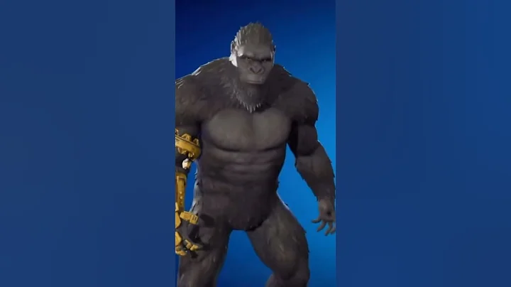 Fortnite King Kong and mecha Godzilla cosmetics revealed #godzillavskong #godzilla #kong #fortnite