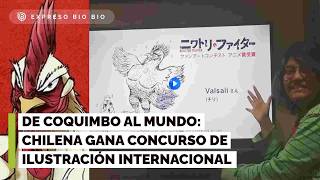 De Coquimbo al mundo: Ilustradora chilena gana concurso internacional de Rooster Fighter