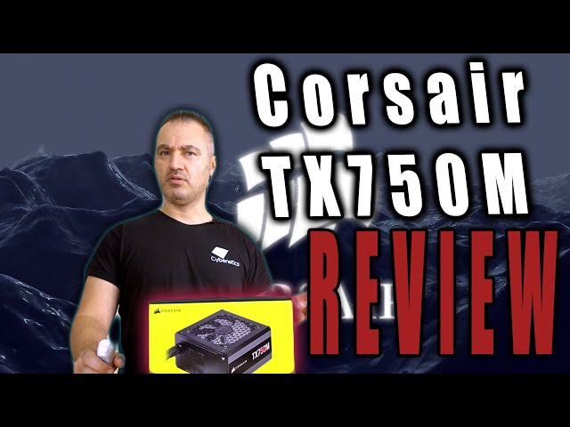 Alimentation Corsair TX750M 80PLUS Gold - Setup Game