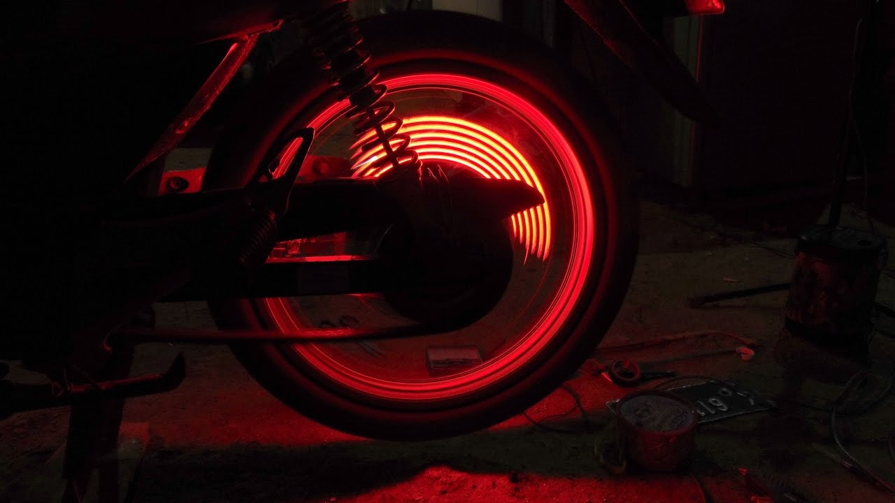 Cara Memasang Lampu Di Roda Velg Dan Ikut Berputar YouTube