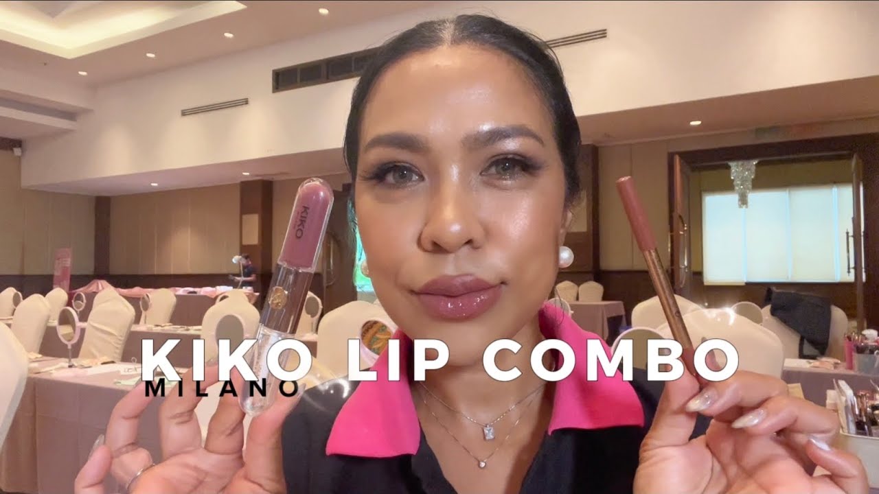 💄Kiko Milano Unlimited Double Touch Lip Combo & Comfort Lip Liner Review! 💋