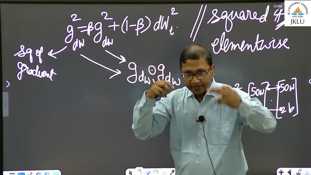 Lecture 14: RMSProp and Adam Optimizer