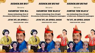 Live Streaming - CAMPURSARI ERIK WIJAYA // SEDEKAH BUMI Dusun Jatimalang,Mragel,Sukorame,Lamongan