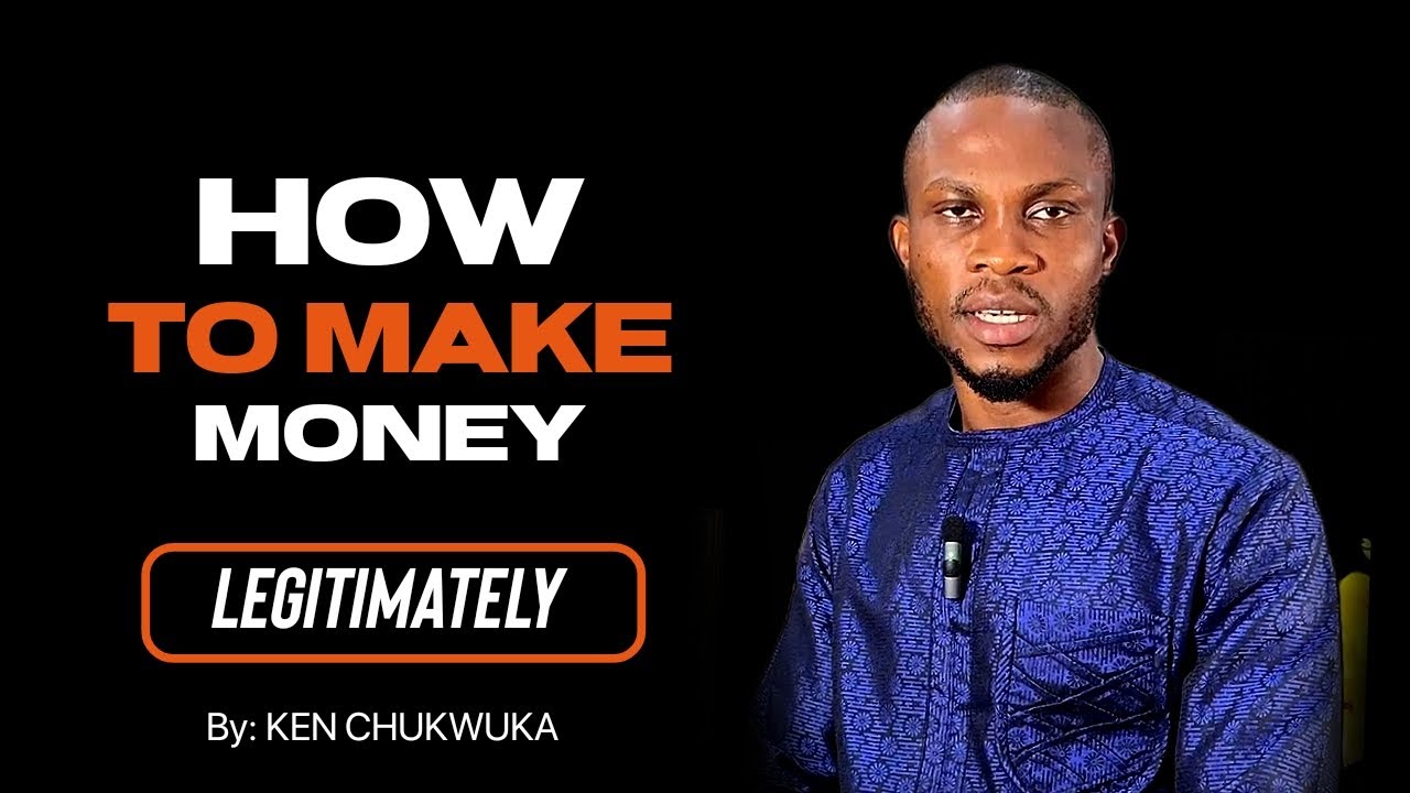 Young People: Looking for How to Make Money Legitimately? Do THIS - Ken