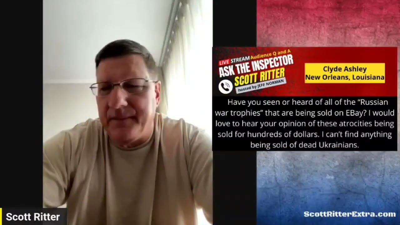 ⁣Скотт Риттер отвечает на вопросы из Екатеринбурга.
