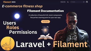 Laravel 11 Filament 3 Admin Panel. Ecommerce. Source Code. Lesson 15. Spatie. User, Role, Permission